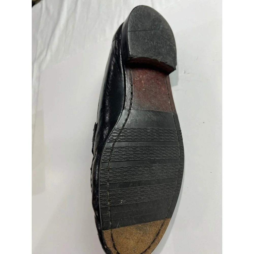 Nunn Bush Kiltie Tassel Loafers Mens 12 M Black Leather Moc Toe Dress Shoes‎ A52